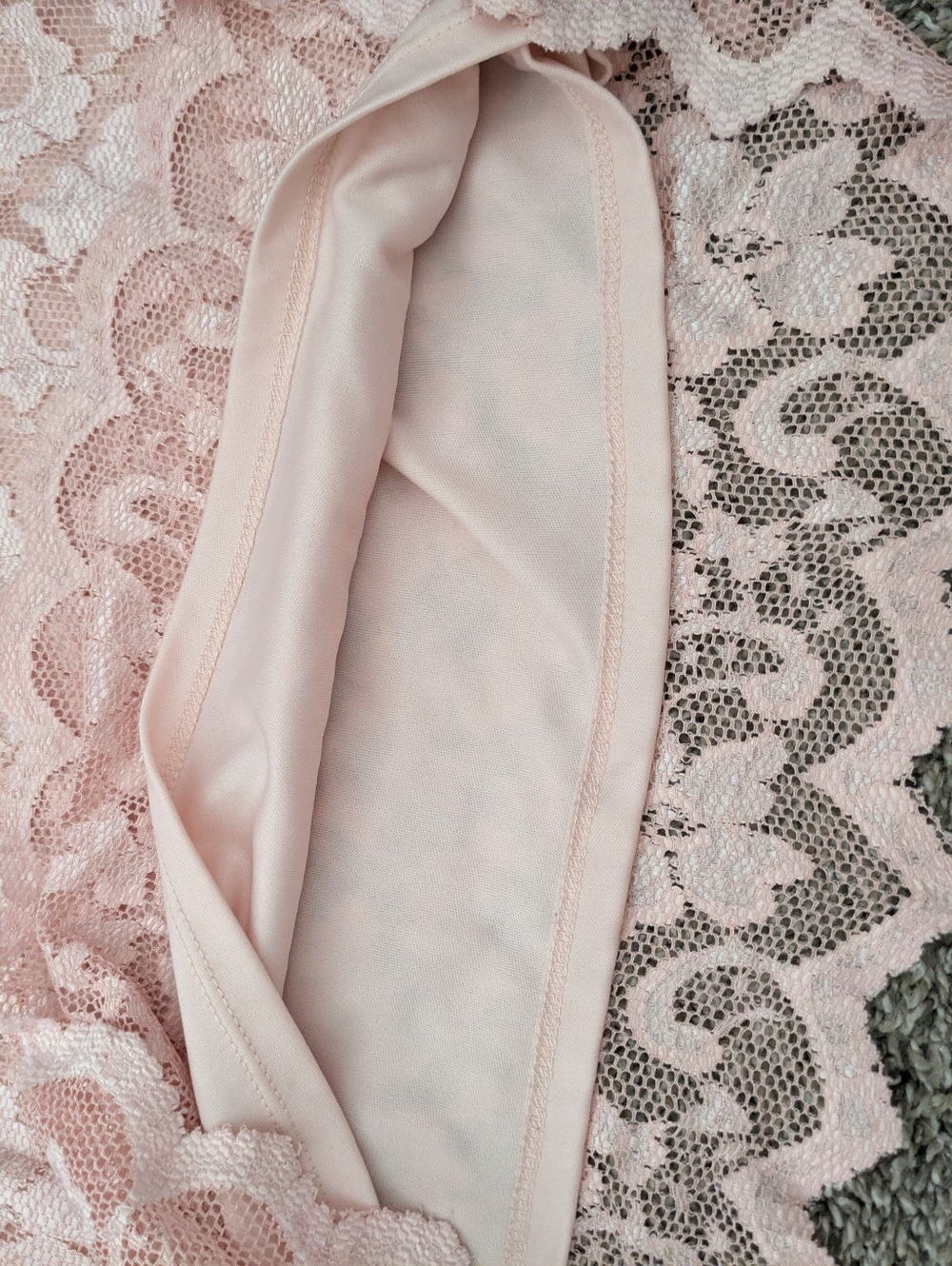 Y2K Fairy Coquette Pink Lace Top Soft Girl Feminine Small - Picture 4 of 7